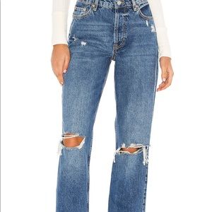 Free People Wild Flower Jeans